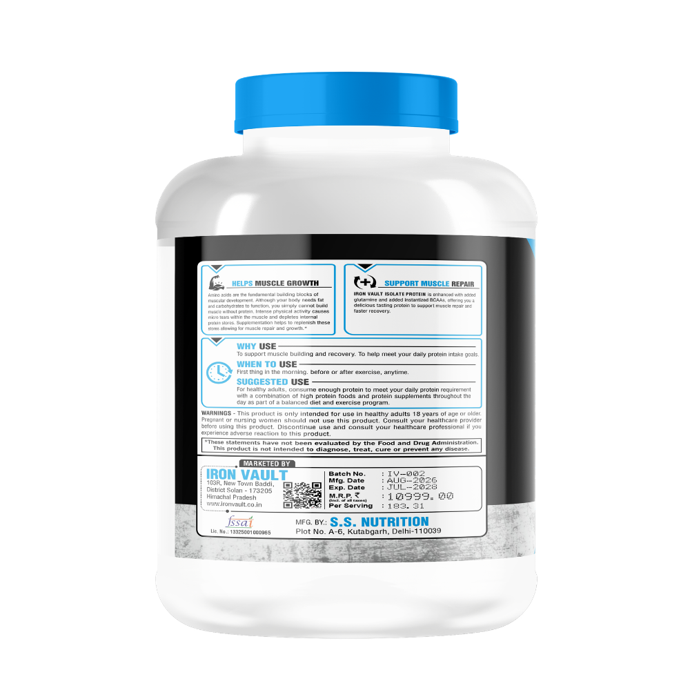 Isolate Protein Chocolate Ice Cream, 2kg - Image 2