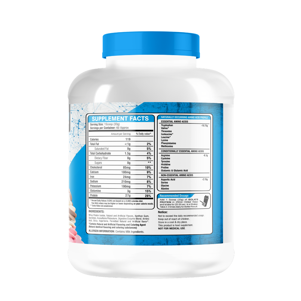 Isolate Protein Chocolate, 2kg - Image 2