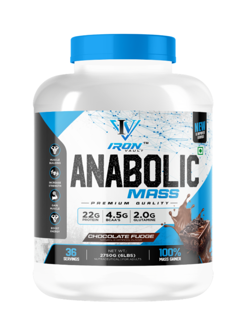Anabolic Mass Gainer Chocolate Fudge, 2750g