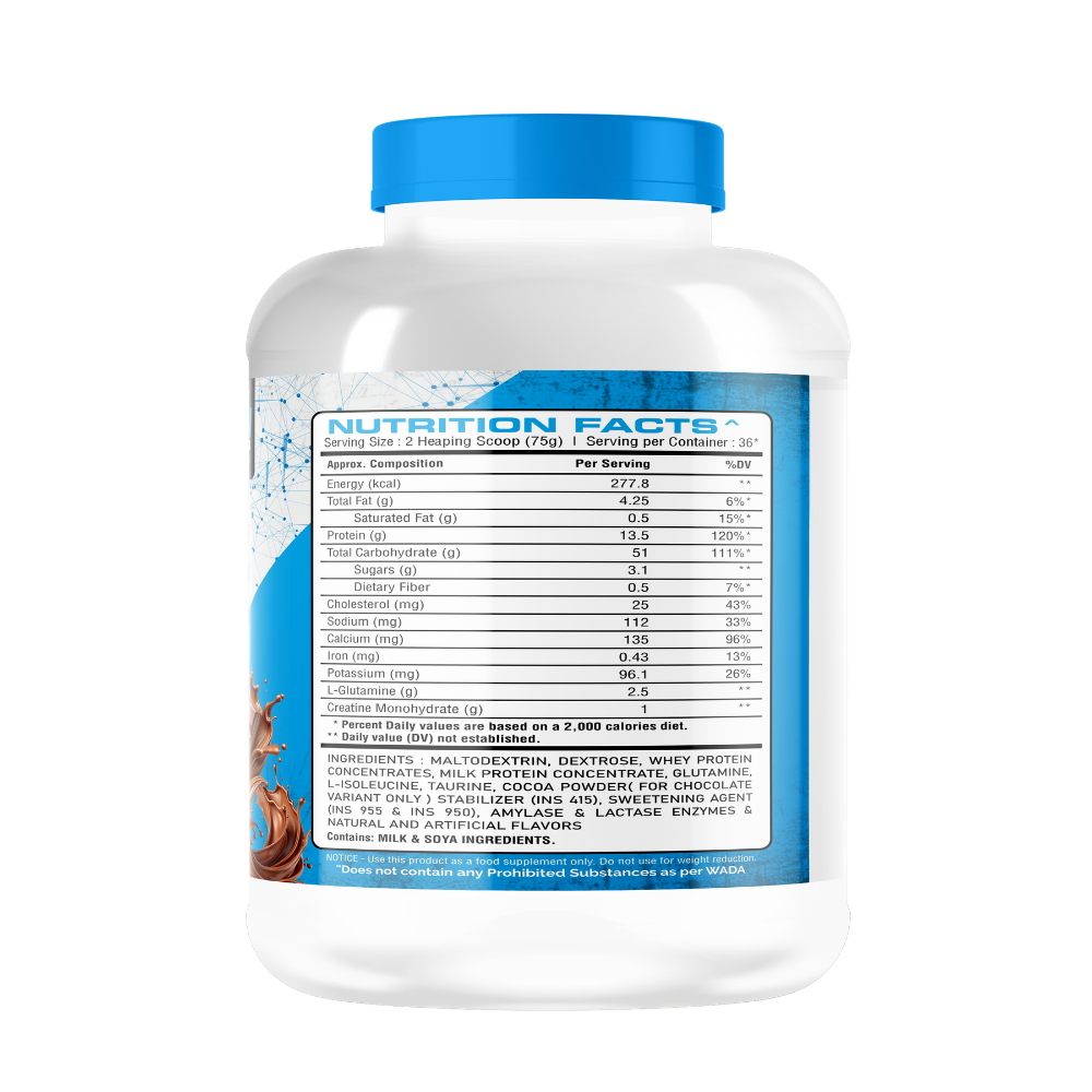 Xtreme Bulk Silk Chocolate, 2750g - Image 3